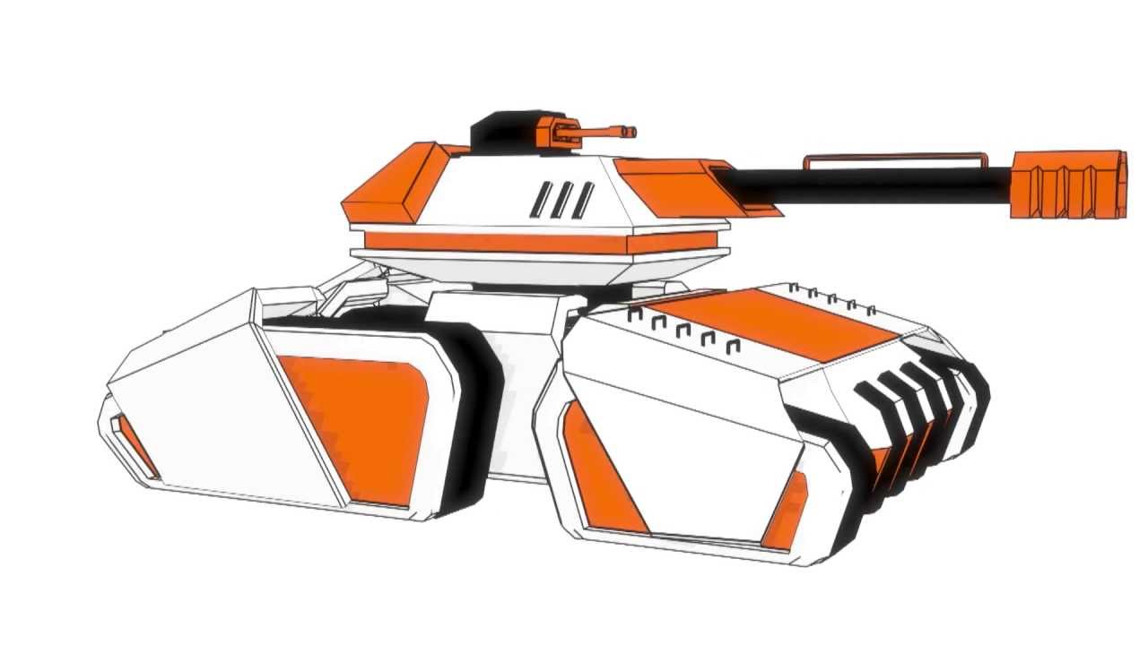Rally Tank 2150 - Game Model Presentation