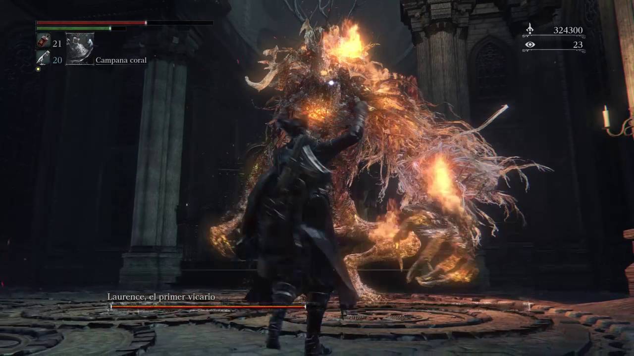 Bloodborne Laurence el boss mas fácil del DLC? Easy kill