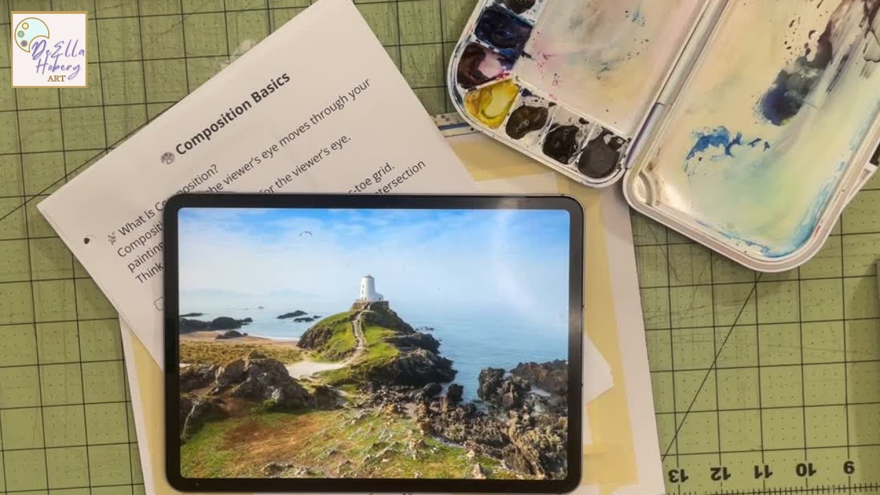 How to Plan a Watercolor Painting: Rule of Thirds, Depth, and Beginner Mindset