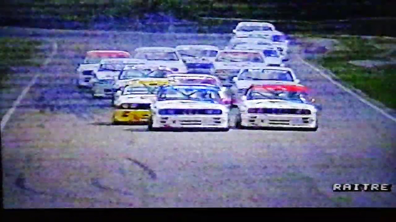 Campionato italiano velocità turismo a Magione (Pg) raitre (1989)
