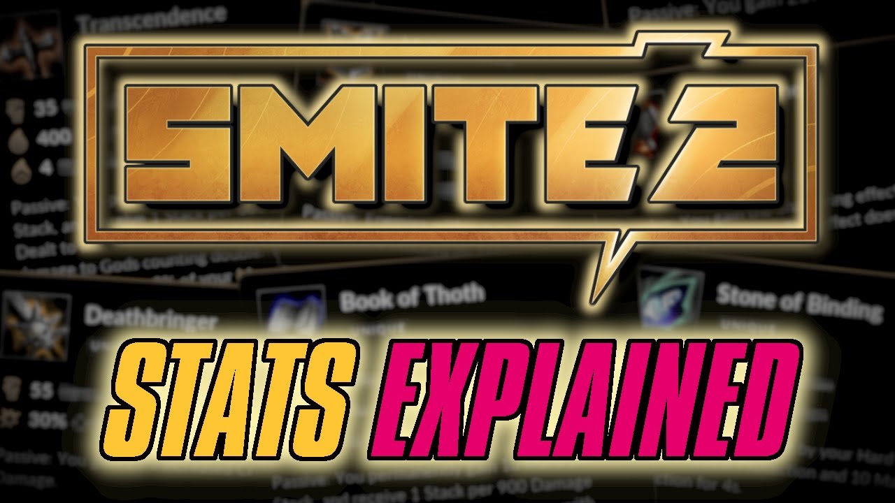 EVERY STAT in SMITE 2 Explained