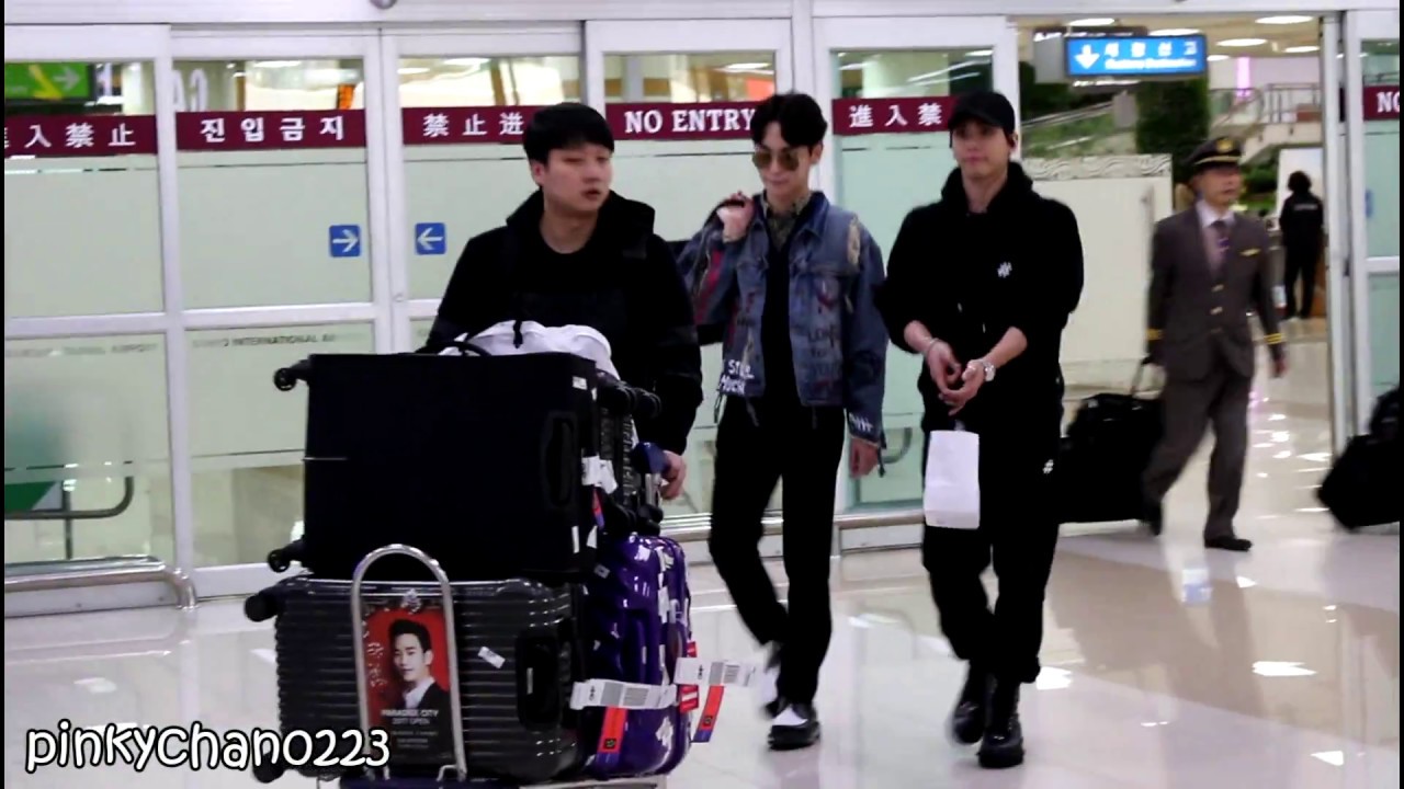 170409 종현 키 김포입국