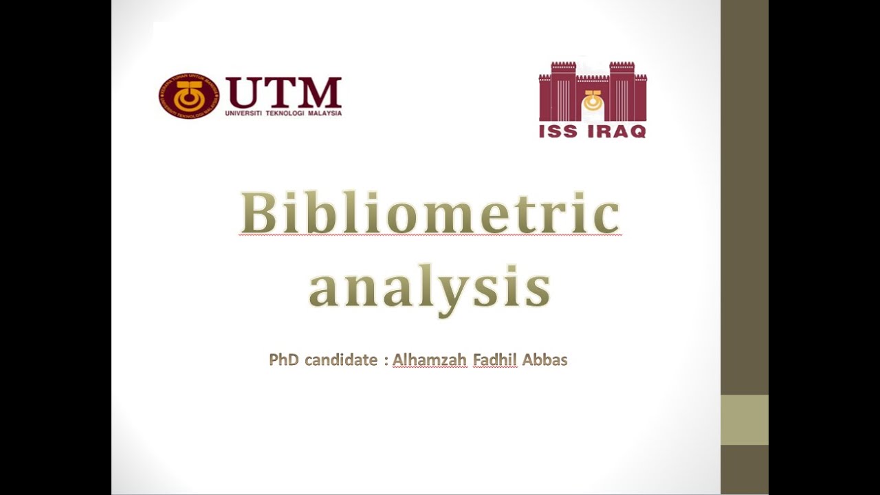 bibliometric analysis using Scopus database - workshop on zoom