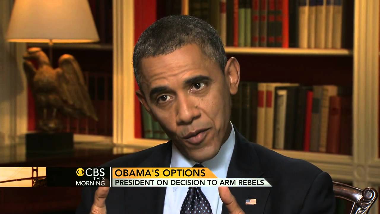 Obama on Syria: 