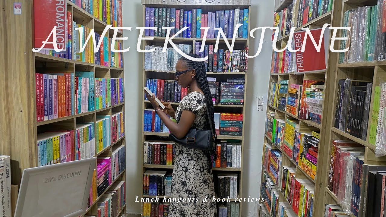WEEKLY VLOG | Lunch Hangouts + Book Reviews + Real Life Moments📚💫