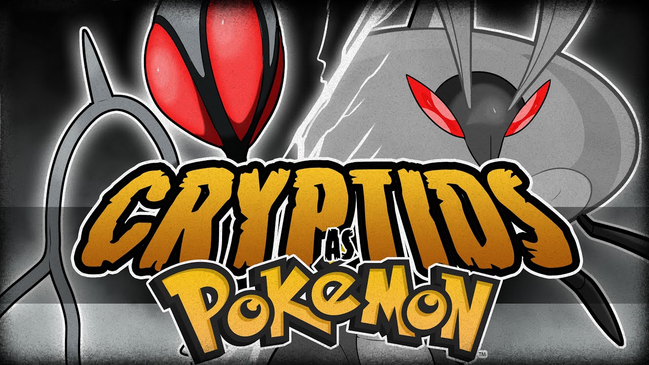 Cryptids as Pokémon!