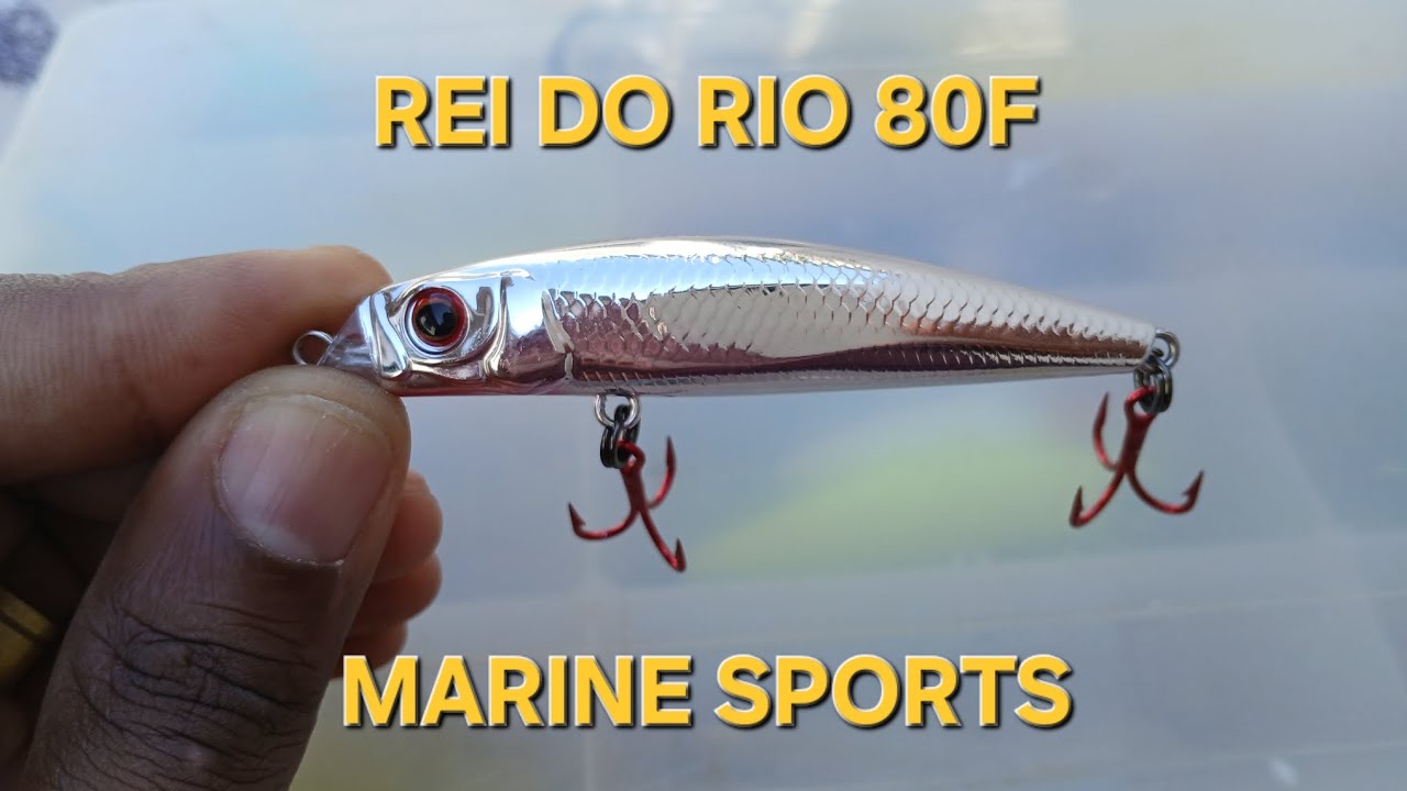 REI DO RIO 80 A MELHOR ISCA PARA TUCUNARÉ JÁ FABRICADA 😱😱 NA COR N8