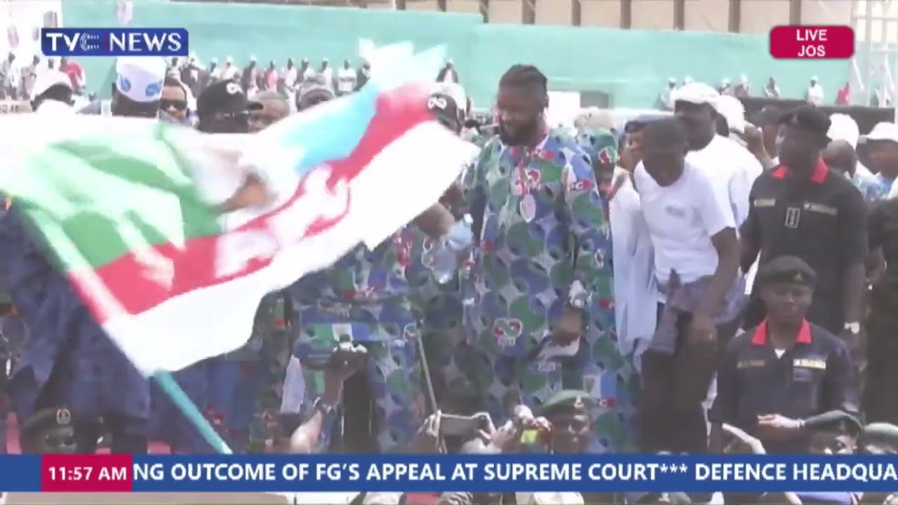 Nollywood Actors Drum Support for Tinubu at APC Presidential Campaign in Jos