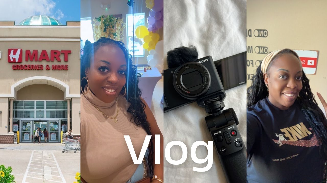 VLOG — Новый HMart в Орландо + Атмосфера вечеринки по случаю рождения ребенка 👶🏽🛍️ | Провожу день...