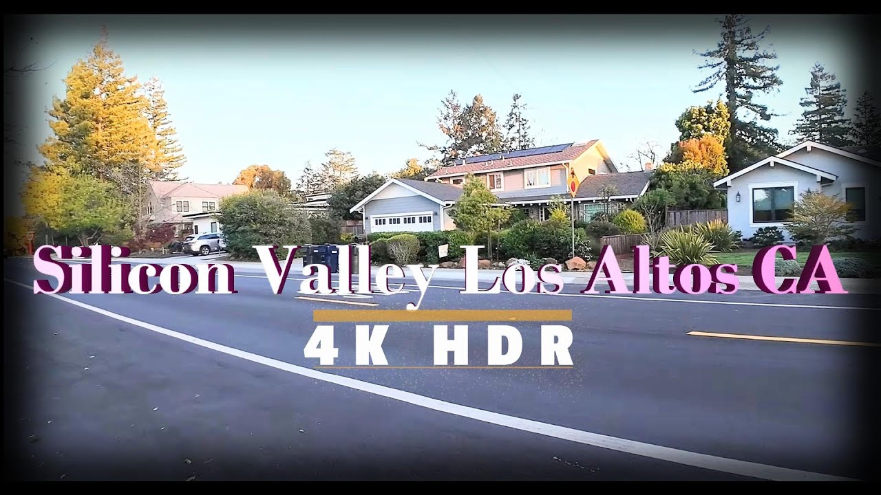 Silicon Valley: Walking Through Los Altos California