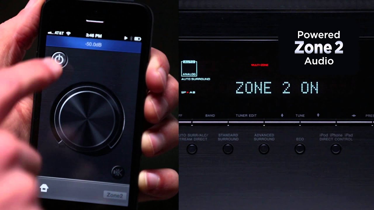 Pioneer AV Receivers: Powered Zone 2