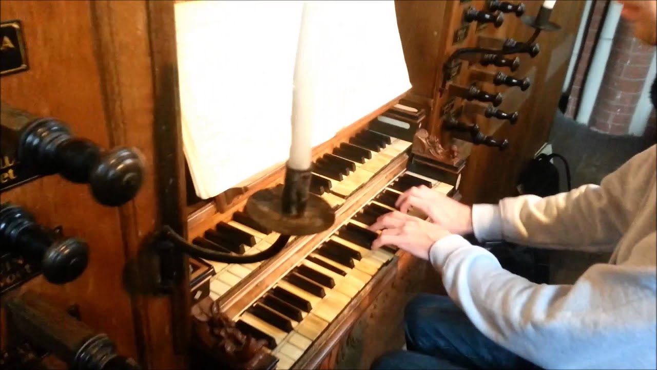 Prelude and fuge C-Dur BWV 545. Harm Woltjer. Noordbroek