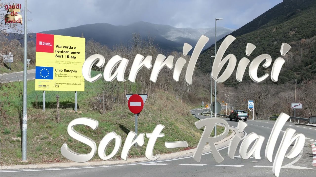 Carril Bici Sort Rialp, carril peatones bicicletas