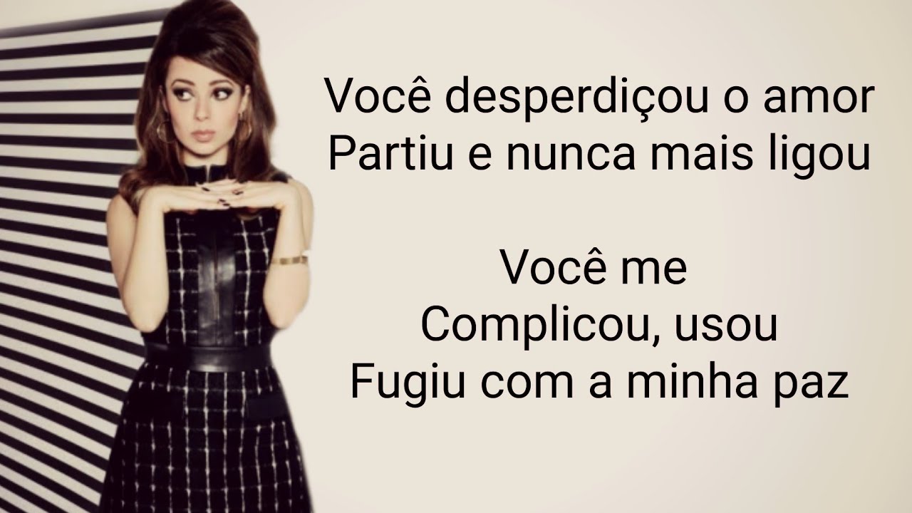 Desperdiçou (Letra) - Sandy e Junior