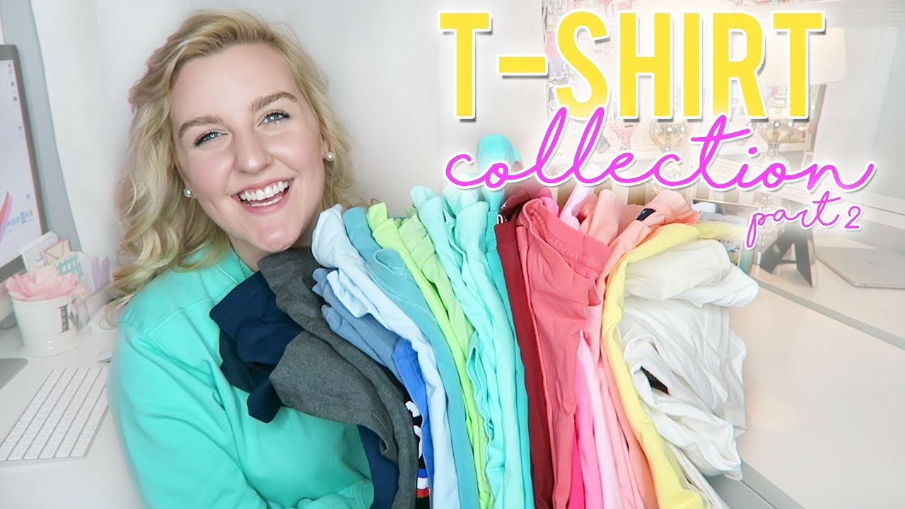 PREPPY T-SHIRT COLLECTION 2018 (PART 2- SHORT SLEEVE) Vineyard Vines, Jadelynn Brooke & MORE!!