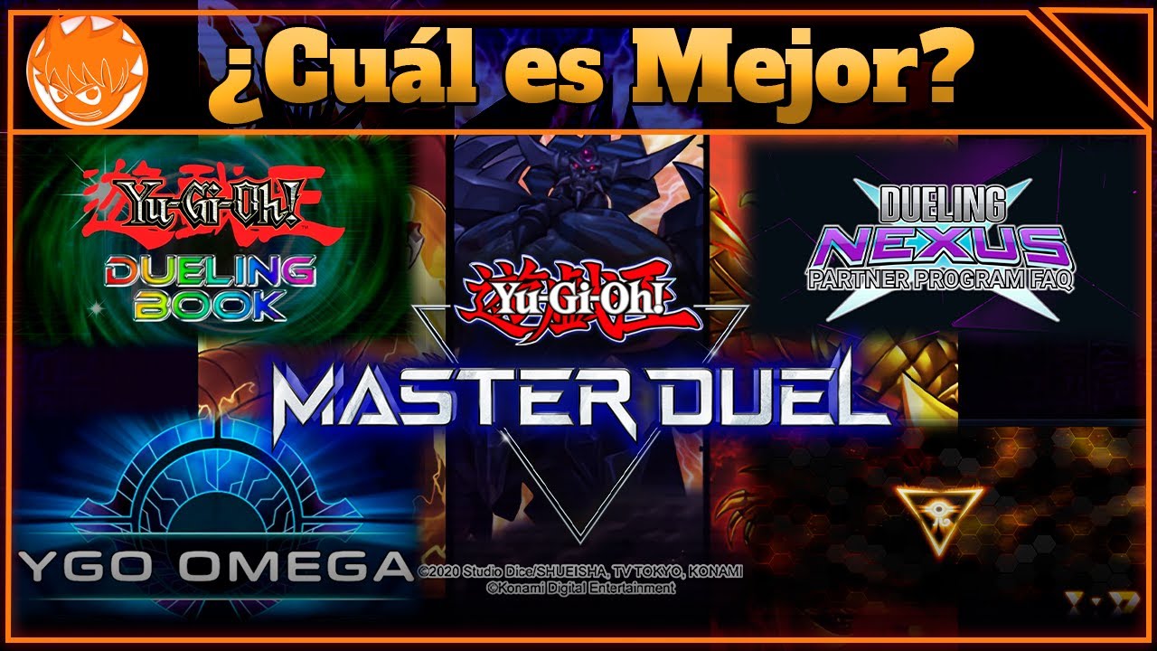 Yu-Gi-Oh! Master Duel VS Omega, Dueling Nexus, Dueling Book y EdoPro ¿Cuál Es Mejor?