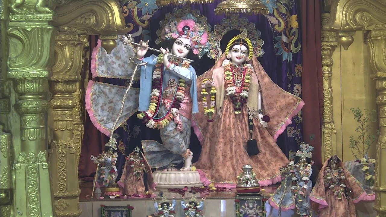 🙏🌟 Radha Gopinath Mandir Daily Live | Edison, NJ 🕉️🎶