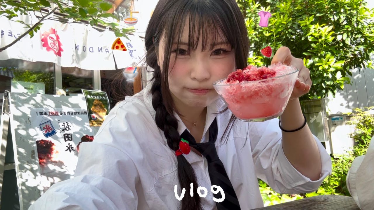 여름 냄새 뿜뿜나는 시모키타자와에서 빙수먹기 🍧 도쿄 빈티지성지인 시모키타자와가 이렇게 좋은 동네일 줄이야 ,, 🇯🇵 일본 워홀 vlog