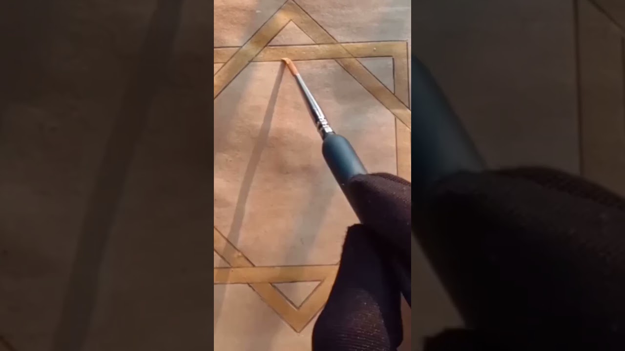 islamic geometry painting #arabiccalligraphy #islamicgeometry #islamicpattern #geometry #art