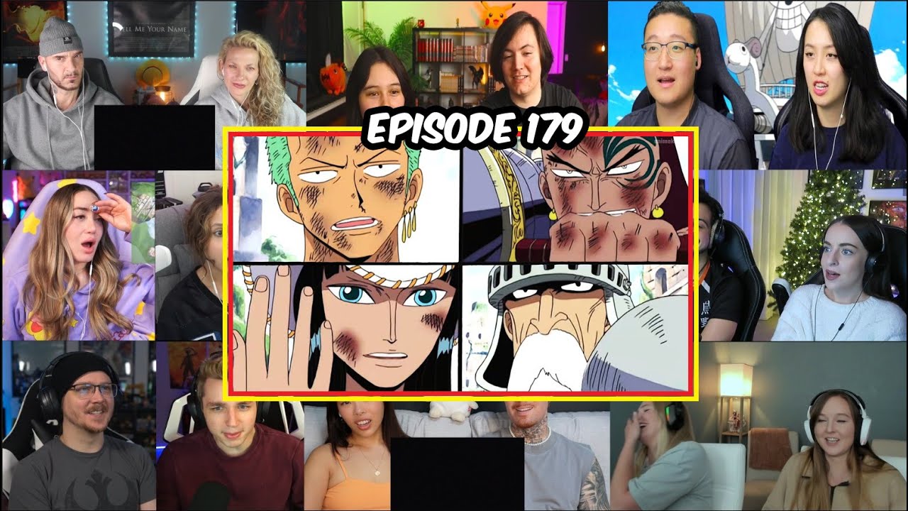 One Piece Episode 179 Reaction Mashup | ワンピース