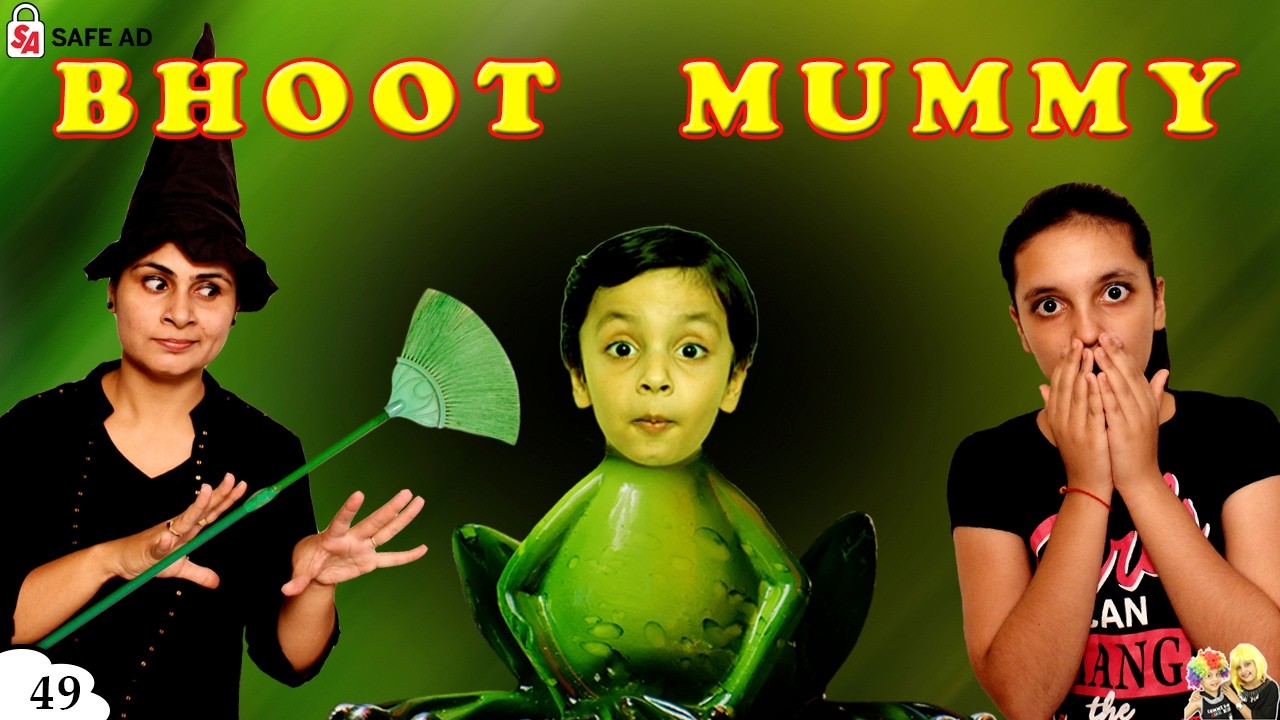 SHORT MOVIE | BHOOT MUMMY | Fun Pretend Play Bloopers | Good Habits | Ep 49 Aayu and Pihu Show