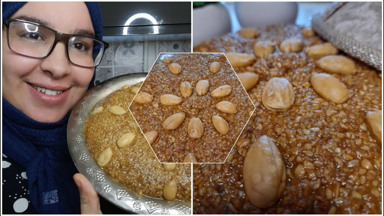 Sfouf, selou marroqui السفوف المغربي أو سلو التقليدي بطريقة سهلة