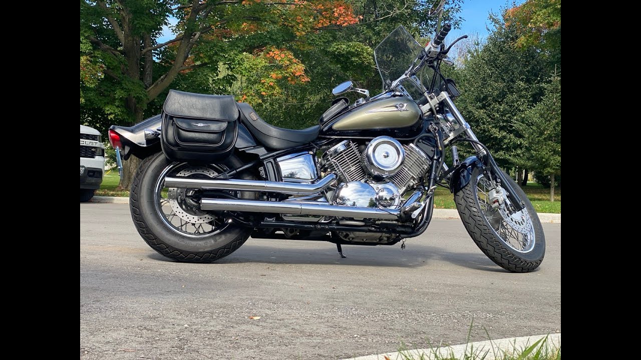 2001 Yamaha V Star 1100 - Exhaust Baffle Installment.