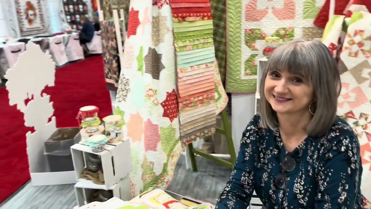 Houston Quilt Market 2023 with Lyneen and Capi