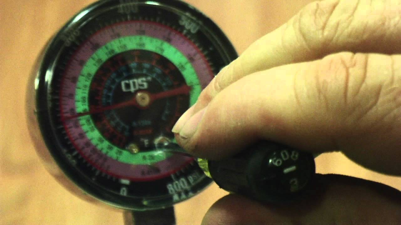 Hvac Tools - Adjusting refrigerant manifold gauges