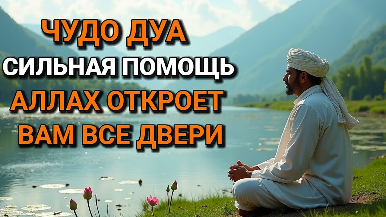 ЧУДО ДУА СИЛЬНАЯ ПОМОЩЬ АЛЛАХ ОТКРОЕТ ВАМ ВСЕ ДВЕРИ🌟💖