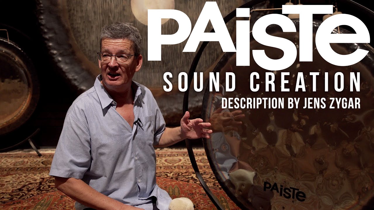 Paiste Sound Creation Gong Description by Jens Zygar at Memphis Gong Chamber