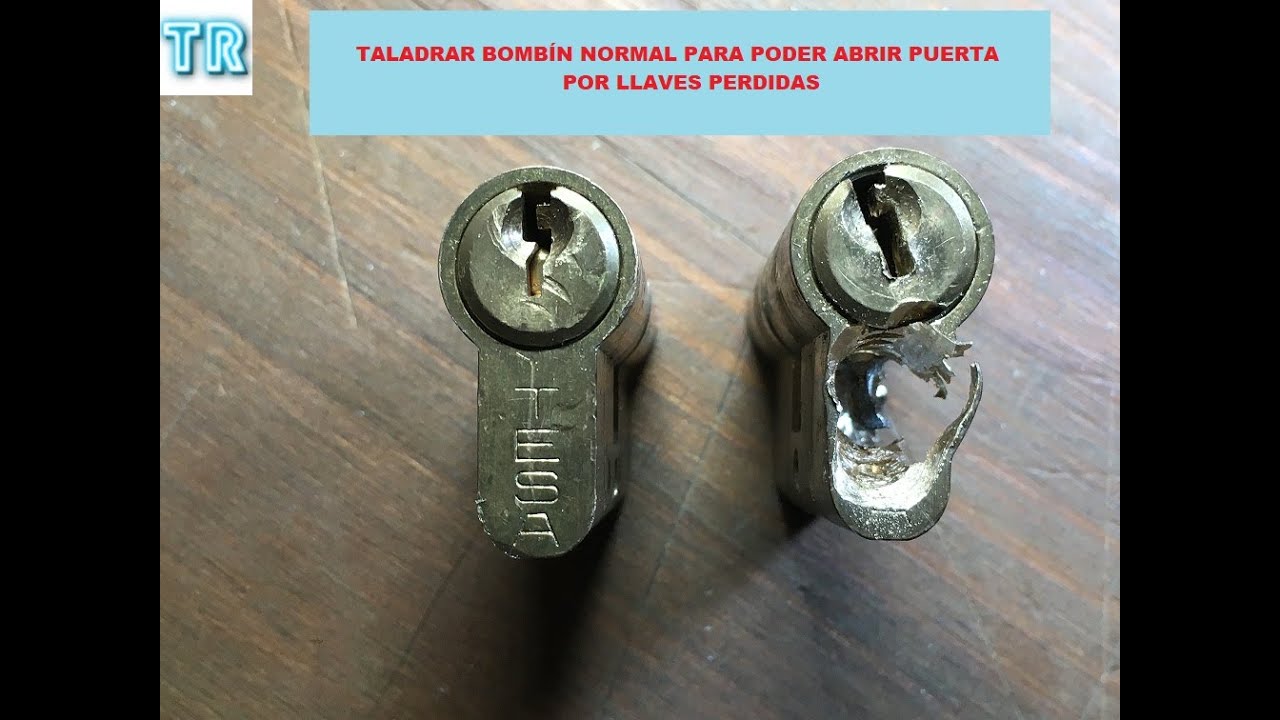 TALADRAR BOMBÍN NORMAL POR LLAVES PERDIDAS