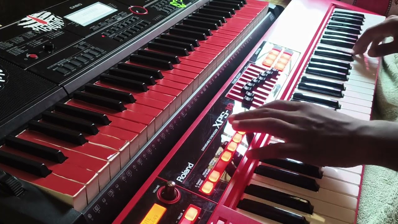 🌺(Keyboard) ..... Roland XPS 10 👑( chi chi re noni ) ছি ছি ছি রে ননী ছি গান