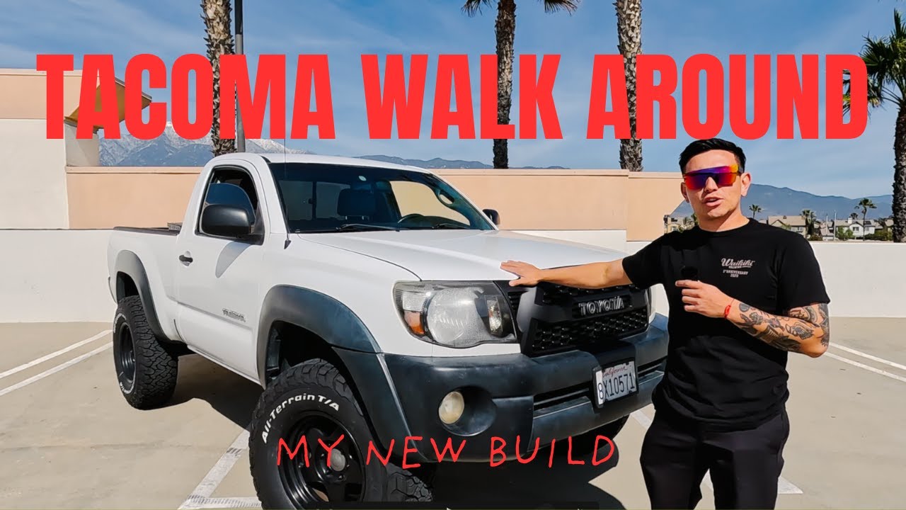 09 Toyota Tacoma 4x4 walk around (regular cab)