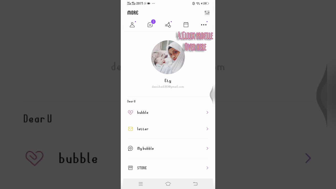 How To Buy A Ticket On Lysn Bubble / Beli Tiket Bubble Di Lysn App
