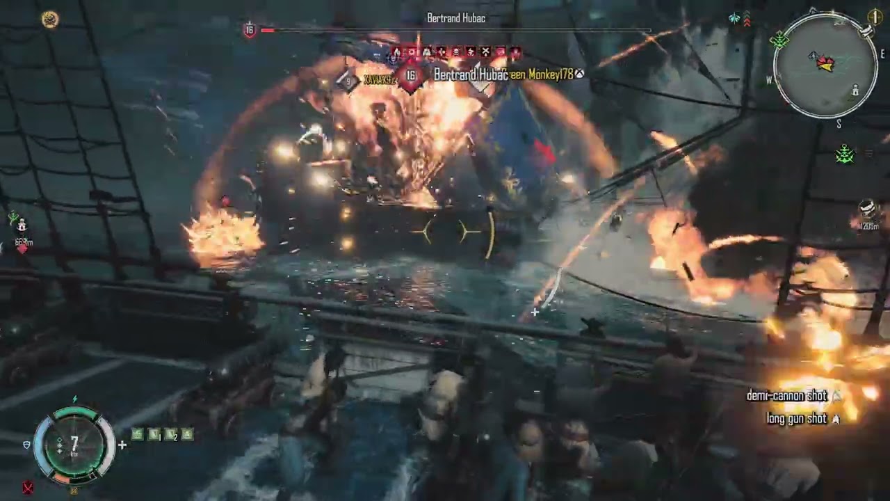 Skull and bones clips 7