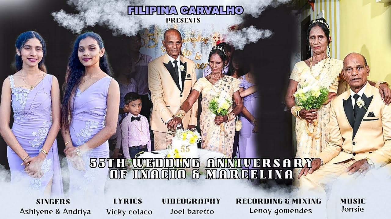 55th Wedding Anniversary of Inacio & Marcelina // Toast song// Ashleyne & Andriya.