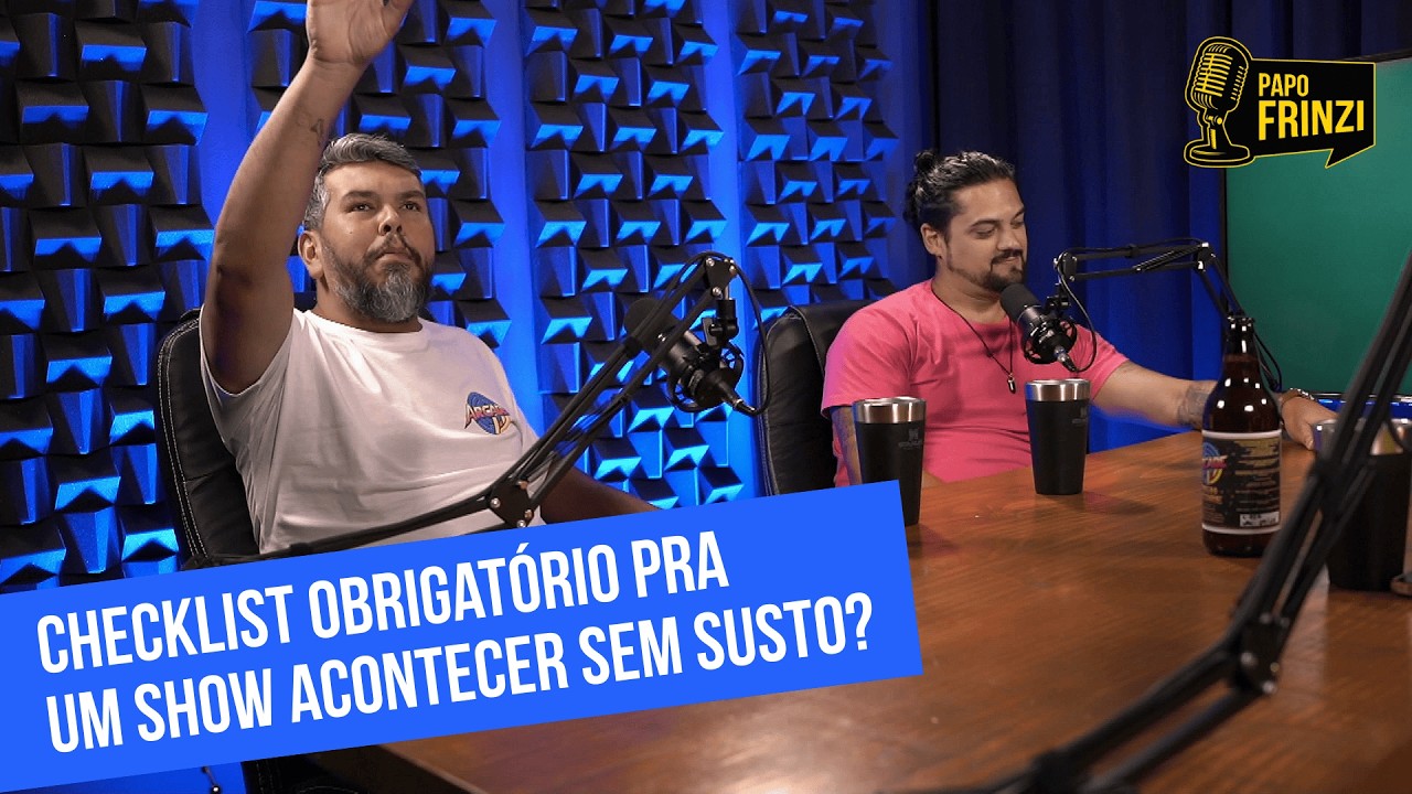 Checklist obrigatório pra um show acontecer sem susto? 😂🎸 | Perrengues da Arcade