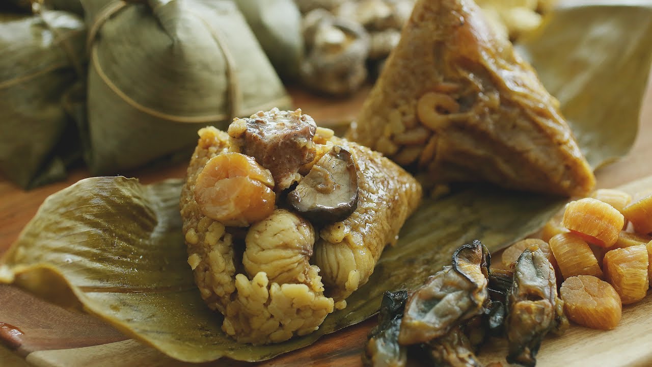 How to make Zongzi / Cantonese Bak Chang - 广式肉粽