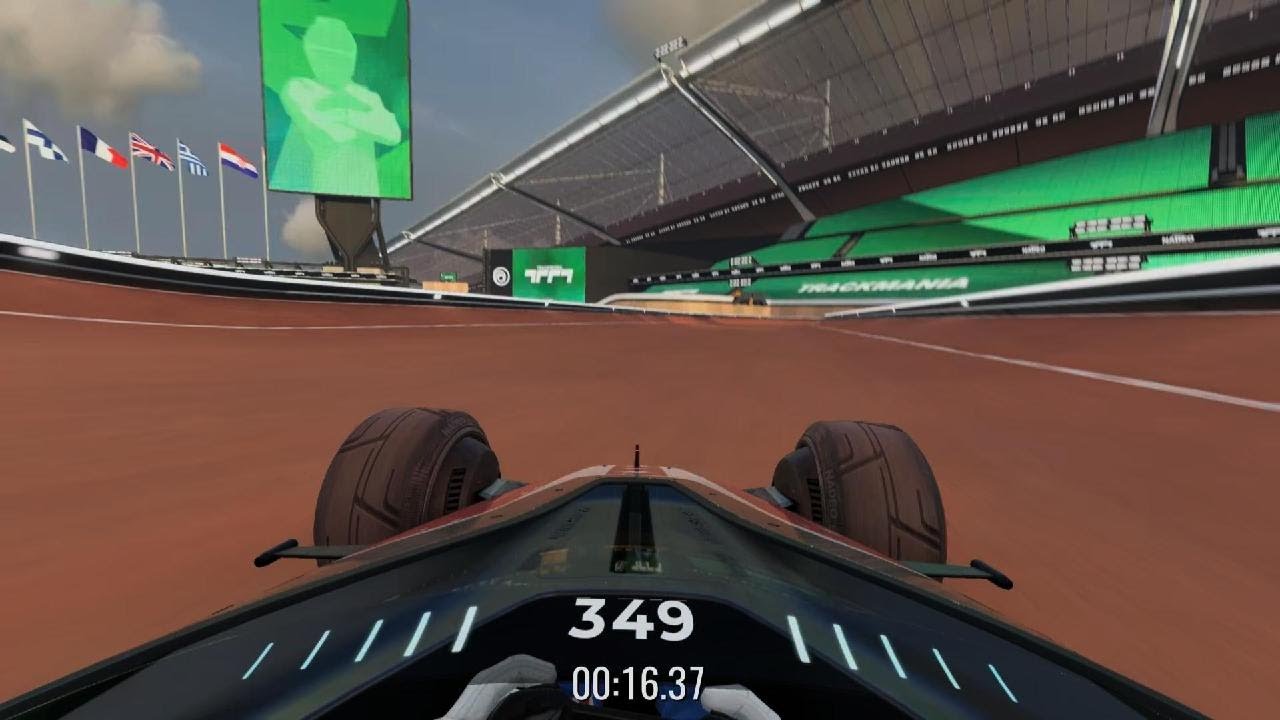 I synchronized a race track to music 6