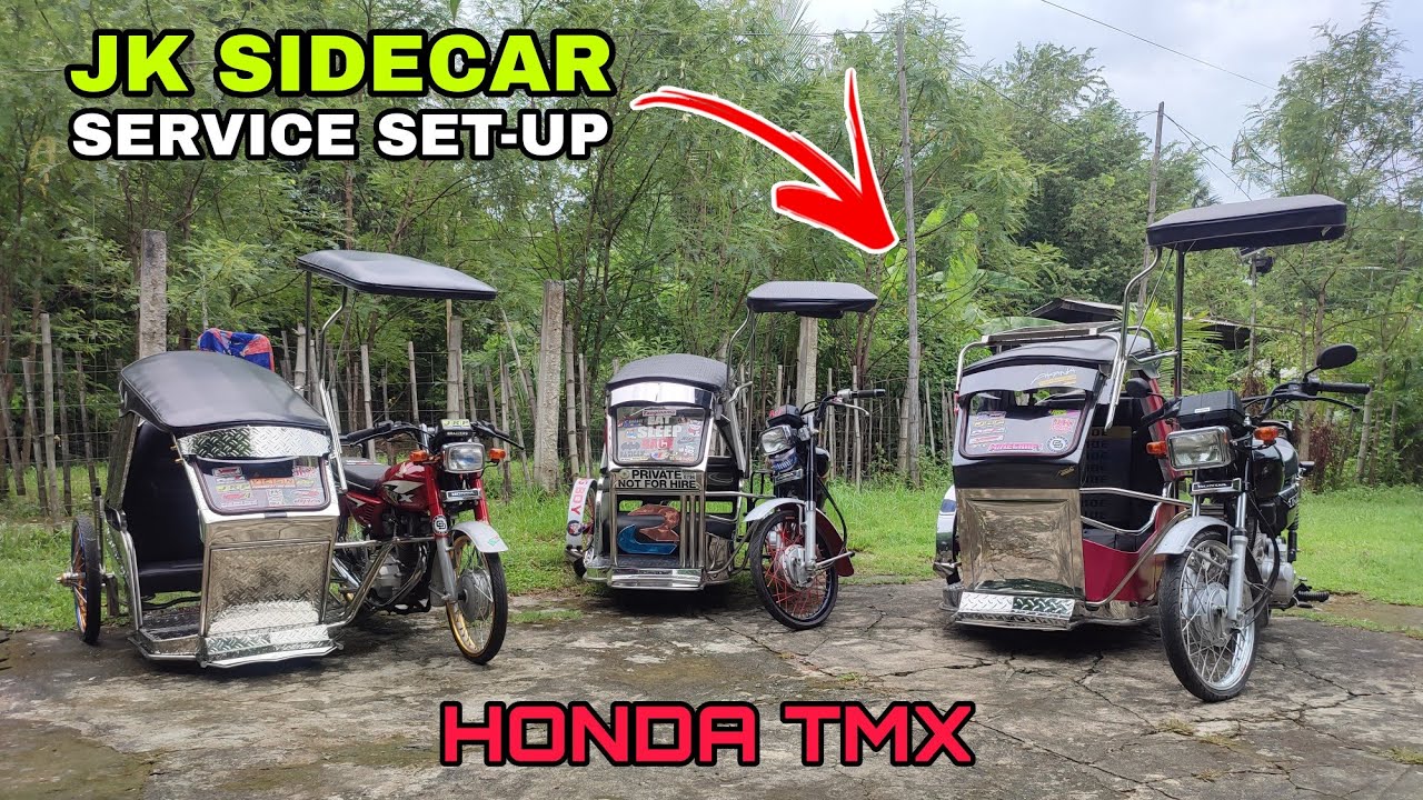 Honda TMX JK Sidecar - Simpleng Set-up Lang at May Dating
