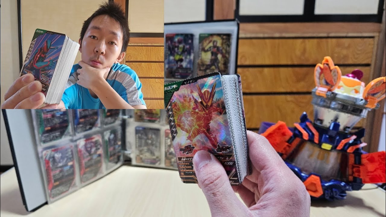(再放！)　ガンバレジェンズカードを100連した結果、キセキが起きたんだかww