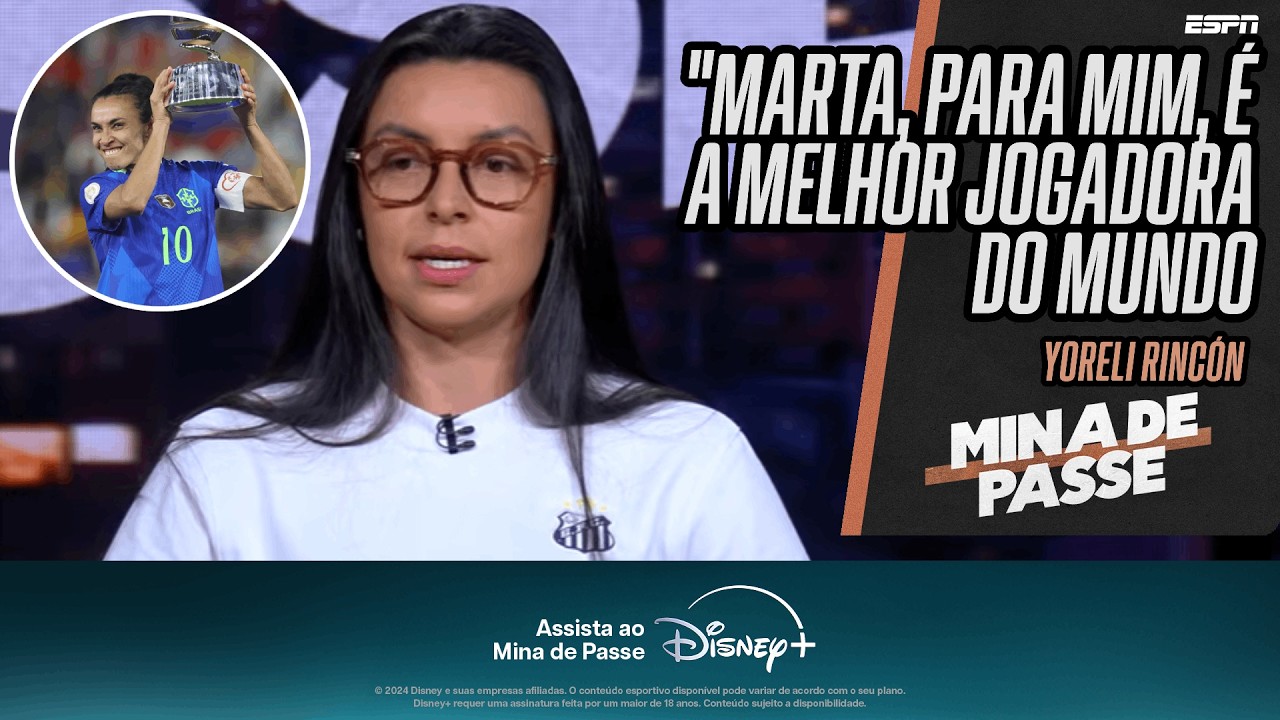YORELI RINCÓN, DO SANTOS, FALA SOBRE MARTA, LINDA CAICEDO E FUTEBOL FEMININO NO BRASIL | EXCLUSIVA