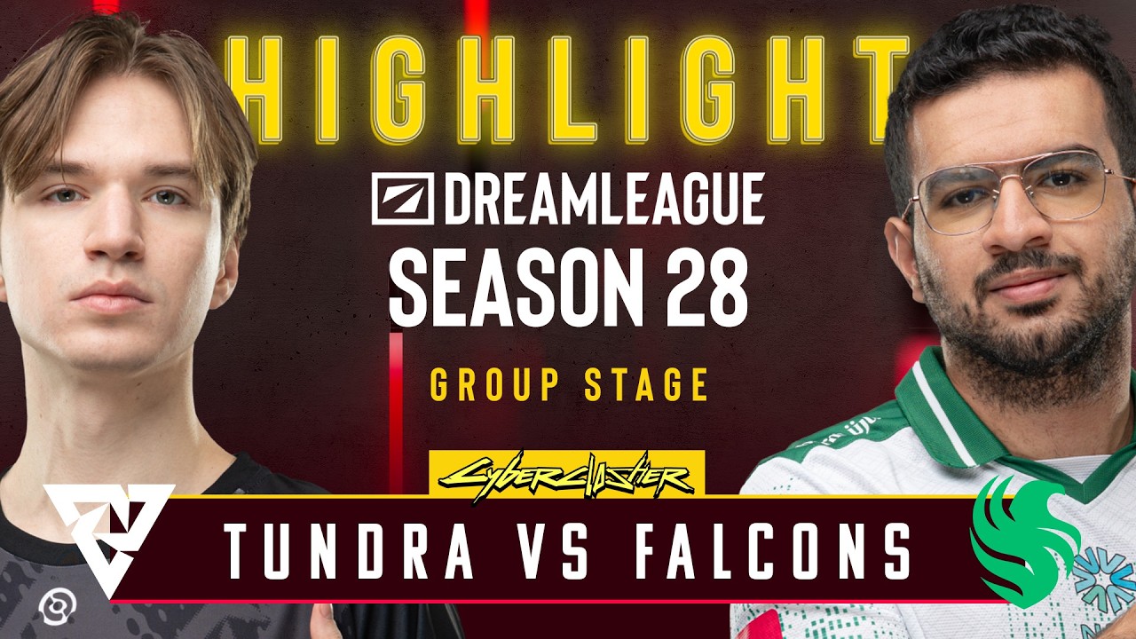 ไฮไลท์ | Tundra vs Falcons | Dreamleague ss28 Group Stage