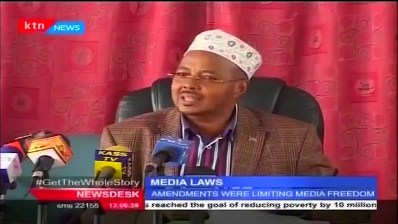 Adan Keynan agrees to amend controversial Powers and Privileges Bill 2014