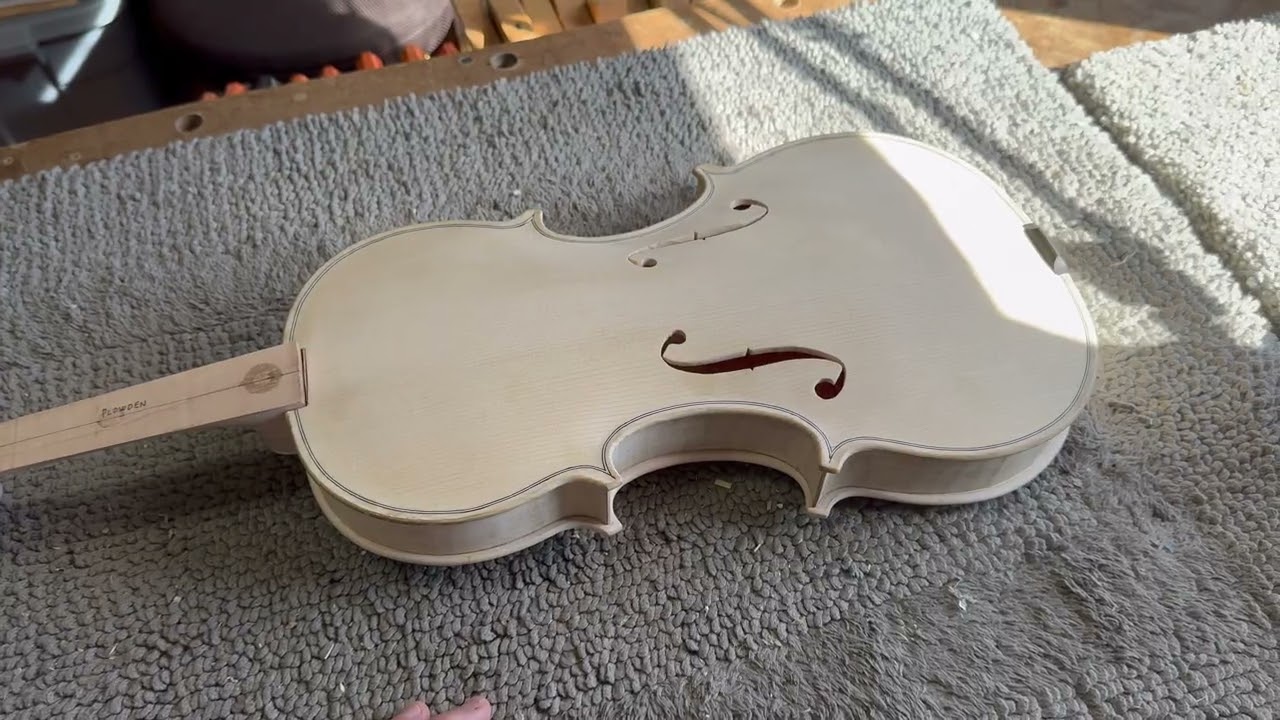Ready to Clean the Violin