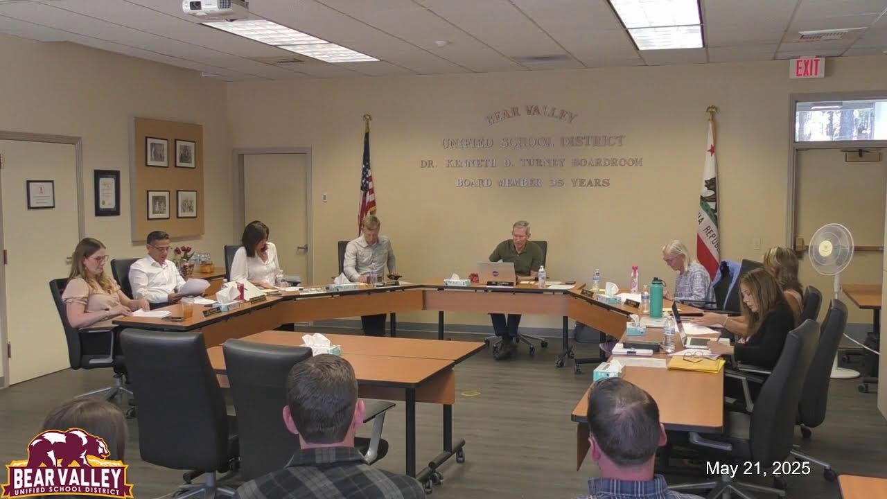 Regular Board Meeting | 5/21/2025 - 5:30 PM