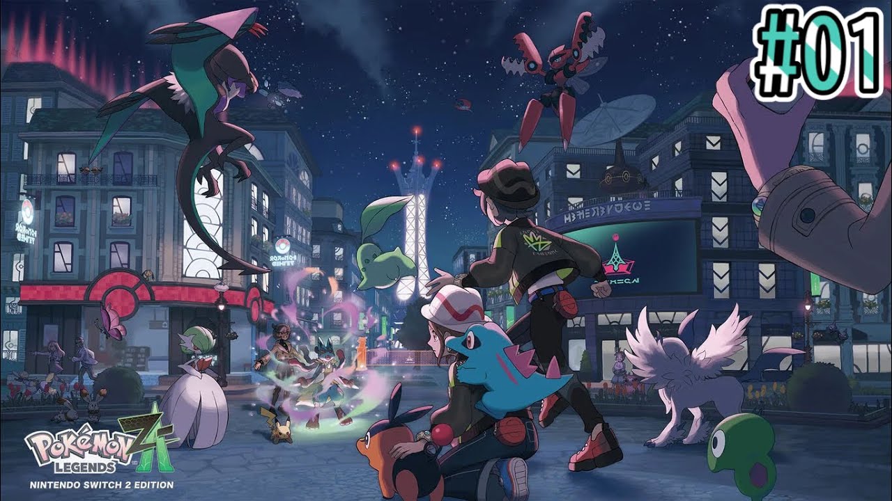 都市再開発が進む「ミアレシティ」での新たな物語 #01【Pokémon LEGENDS Z-A Nintendo Switch 2 Edition】