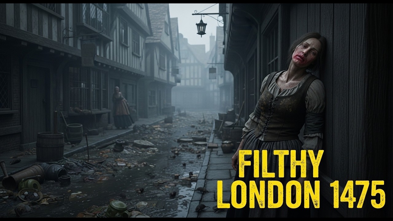 The Brutal Reality of London in 1475 | Daily Life Was Filthy (AI RECONSTRUCTION)