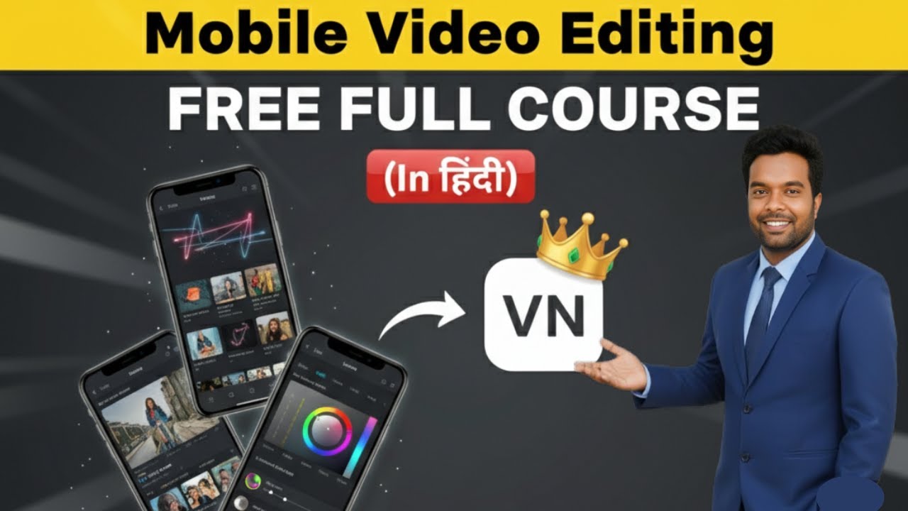 Video Editing Full Course For Beginners to Advance With VN 